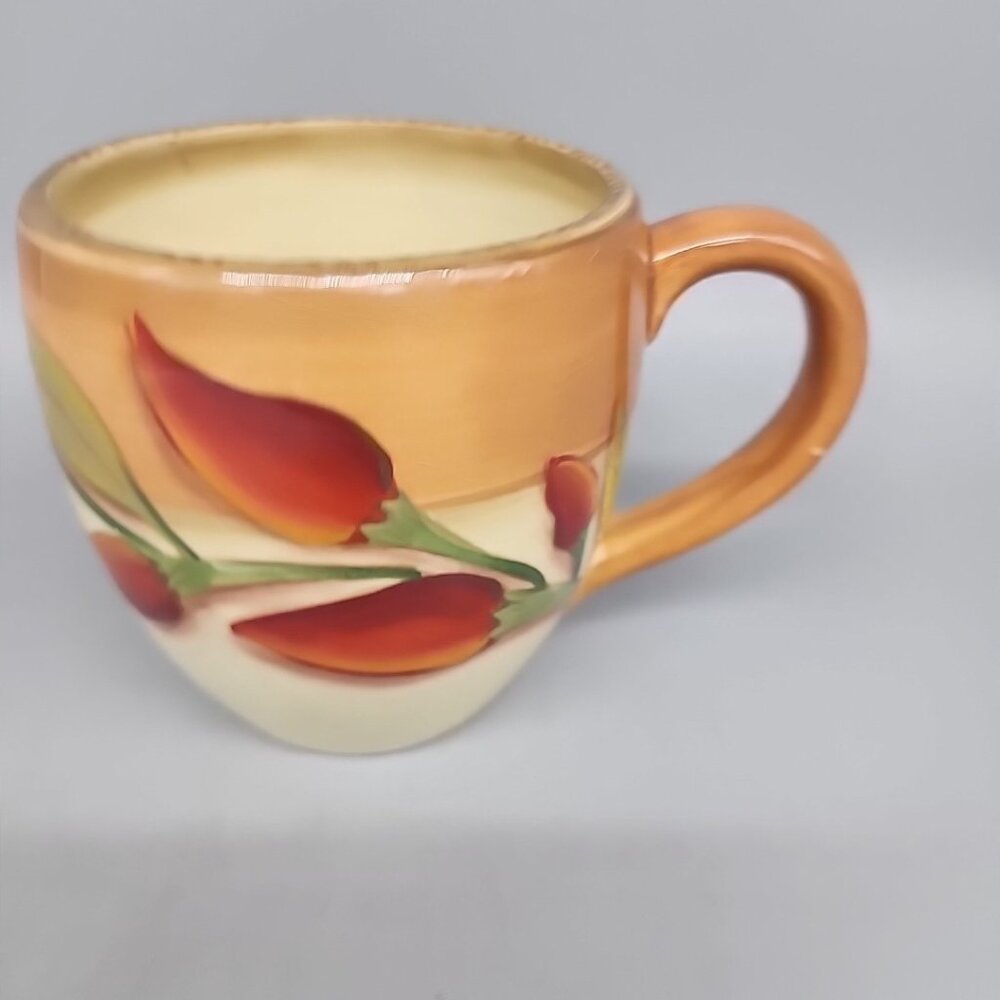 Clay Art Serrano Mug 6468575 Ceramic Floral Coffee Tea
